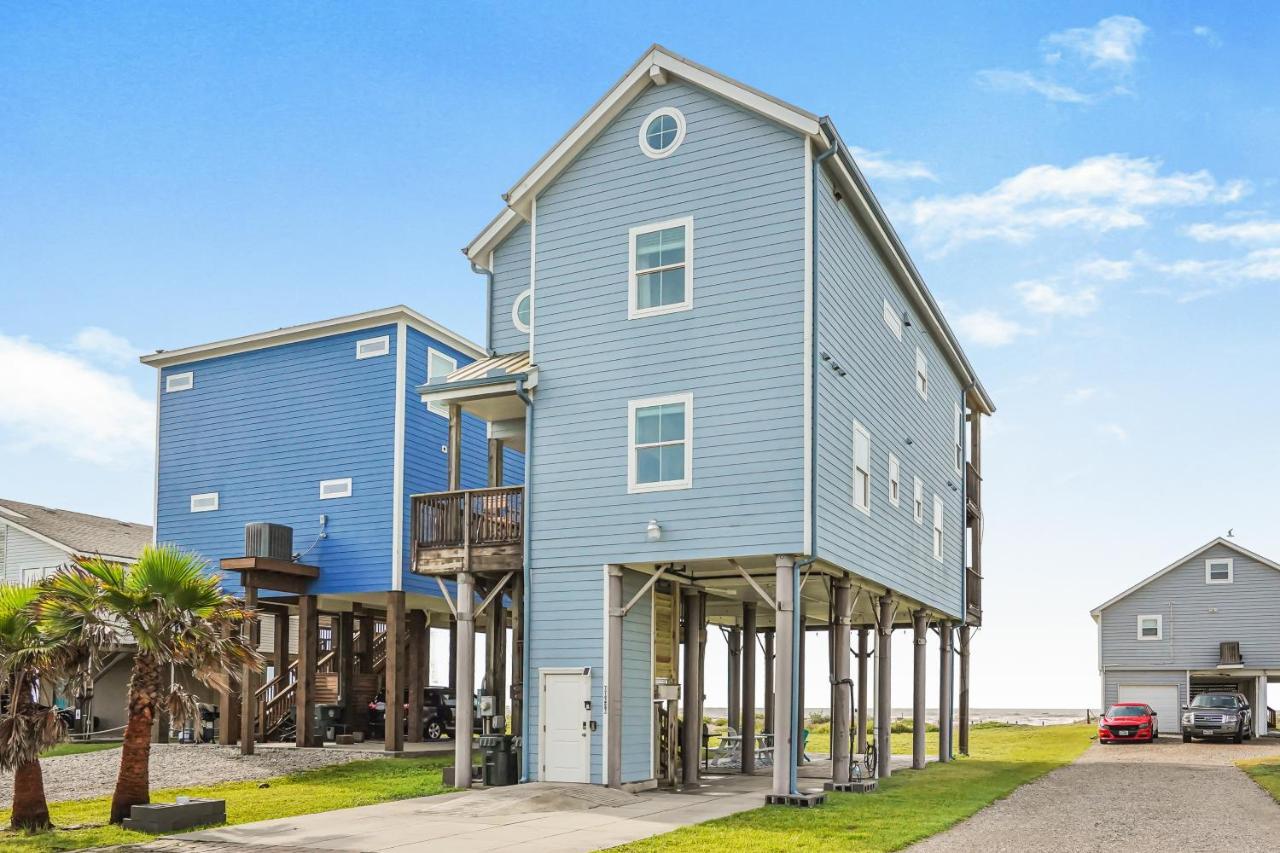 8-Mile Beachfront Villa Galveston Exterior foto